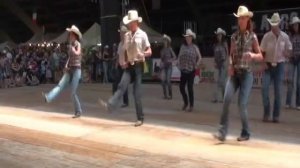West Party line dance - WILD COUNTRY - Voghera Country Festival 2010