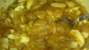 Яблочное варенье с лимоном и имбирем