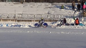 Мотогонки на льду Финал ЛПРЮ 2018 1 й день г Вятские Поляны