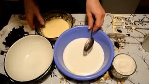 бисквит с черносливом