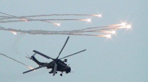 Ми-28Н, одиночный пилотаж. Армия-2022.