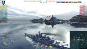 Battleship Montana: 8 ships destroyed - World of Warships