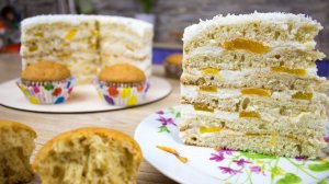 Бисквит на сметане и сгущенке для торта и капкейков- Я - ТОРТодел!