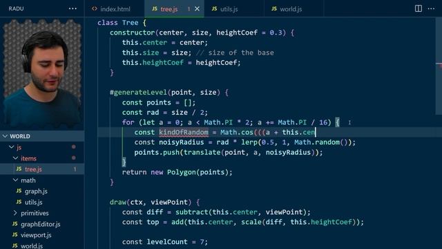 A Virtual World - JavaScript Course: Lesson 6 / 11 [Pseudo 3D with JavaScript]