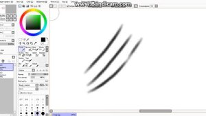 Как в paint tool sai сделать заостренную кисть без гп?Легко!?