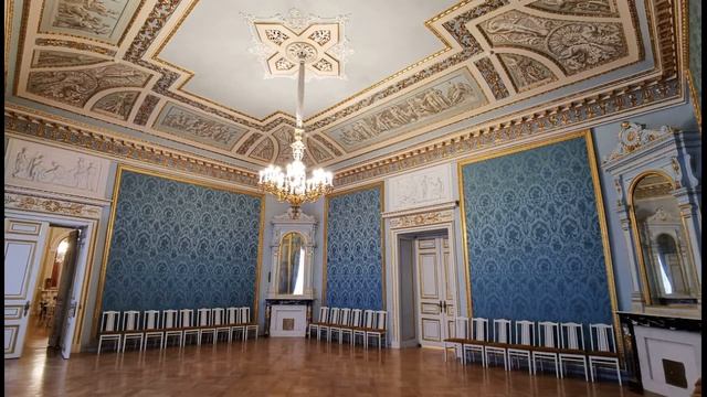 Аничков дворец. Экскурсия ''Дворец царей, Дворец музей, Дворец детей''. (март 2021 год) смотреть онлайн