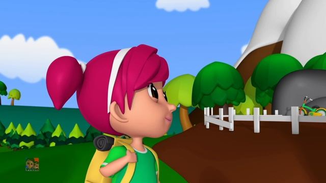 Прогулка в лесу, Походная песня для детей на русском языке - Luke and Lily