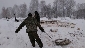 Бизнес на древесном угле. Часть 1. Загрузка бочки.