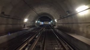 Италия. Брешиа. Поездка на местном метро.