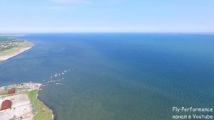 город Cкадовск и остров Джарылгач аэросъемка