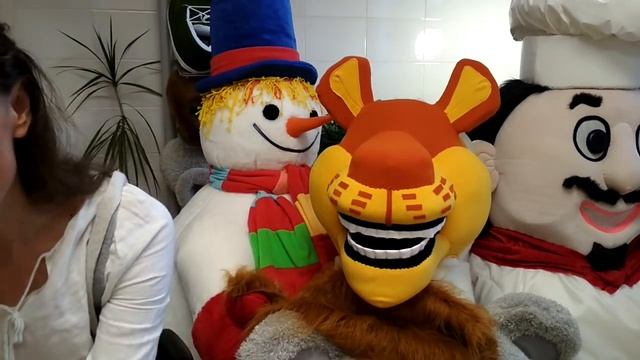 Как я делала ростовую куклу Льва фрагмент голова | Ростовая кукла Лев смотреть онлайн