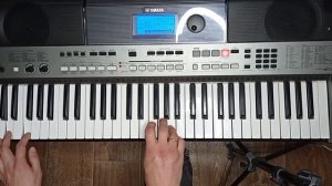 Генералы песчаных карьеров_обучение_кавер на синтезаторе YAMAHA psr e 443