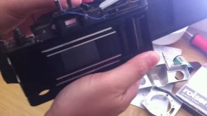 Praktica super TL2 disassemble back + mirror