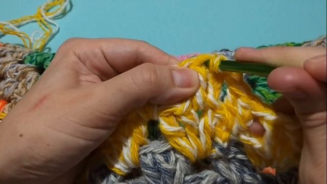 Круглый коврик крючком. Крючок для начинающих 2019. Knitting.