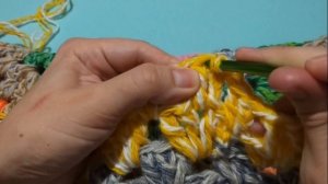 Круглый коврик крючком. Крючок для начинающих 2019. Knitting.