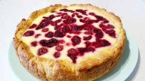 Пирог с Ягодами! Творожное Тесто, Нежная Начинка и Сочные Ягоды!