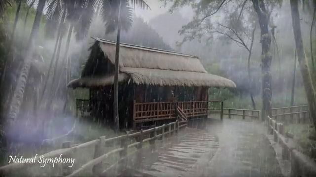 Sleep within 5 minutes with this soothing rain sounds, very relaxing!!! смотреть онлайн