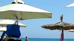 Ларнака, пляж, самолёт...