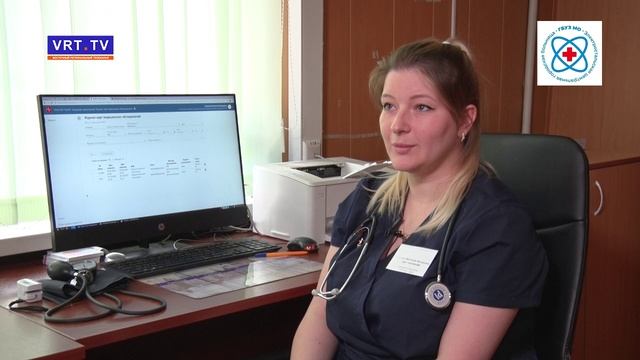 Молодые специалисты. Врач-терапевт Виктория Слезина.