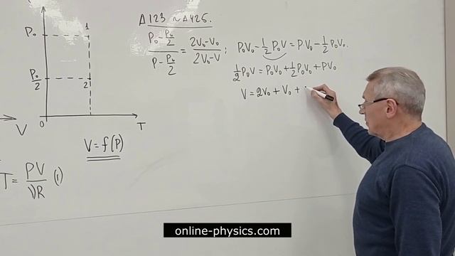 Построение графика зависимости давления газа от температуры по графику давления от объёма смотреть онлайн