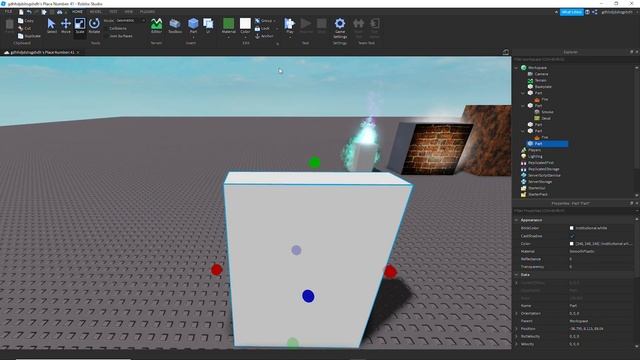 Фото, эффекты, материал Roblox Studio смотреть онлайн