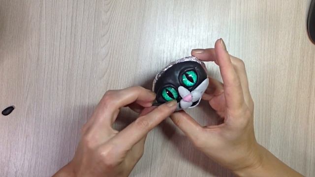 Котик из полимерной глины и меха / 1 часть - Мастер класс смотреть онлайн