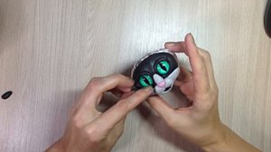 Котик из полимерной глины и меха / 1 часть - Мастер класс