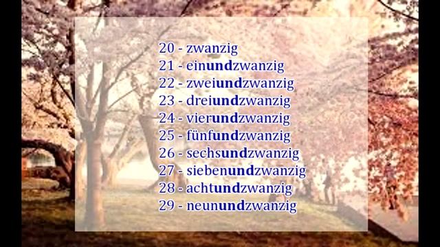 Немецкий язык для начинающих. Спряжение глагола sein. Числительные в немецком языке. смотреть онлайн
