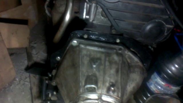 Двигатель дизельный NISSAN CD20 и КПП ВАЗ 2107 5 ступка смотреть онлайн