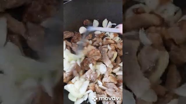 Мясо с овощами по УЙГУРСКИ. смотреть онлайн