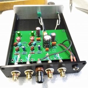 Фонокорректор KORA-3T уже нормальный, на заводской печатке нашей команды ОТКВ (по cxem.net)