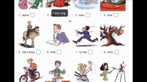 Английский с нуля. Глагол Can/ Can't. Урок №12.