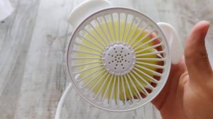 Маленький настольный вентилятор на аккумуляторе. Бомба!!!