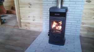 Установка печи камина La Nordica Super Junior Panoramic