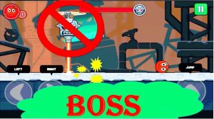 (3)КРАСНЫЙ ШАРИК 6 ПРОТИВ БОССОВ. RED BALL 6 VS BOSS 45-60 УРОВНИ.mp4