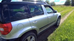 Шкода йети 1.8 tsi 4х4 или Шнива ... сломалась .