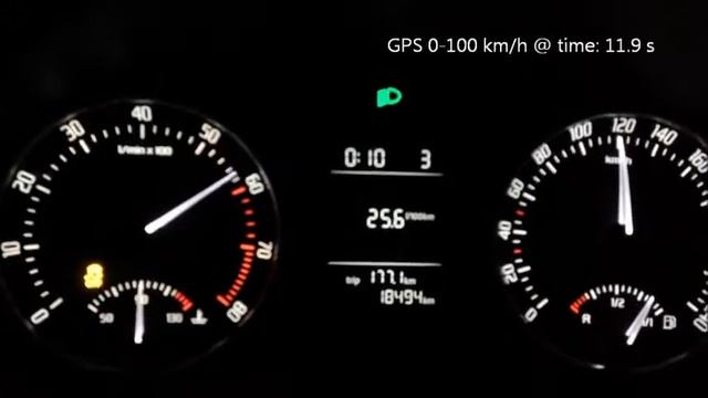 Skoda Octavia Tour II 0-100 km/h смотреть онлайн