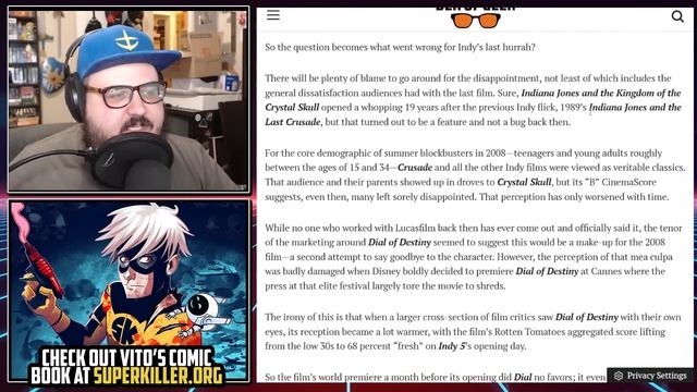 Indiana Jones and the Box Office DISASTER! смотреть онлайн