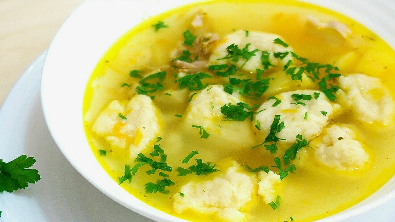 Галушки рецепт супа. Такой суп съедается подчистую!