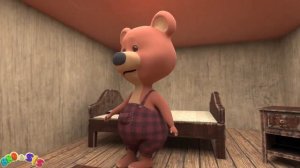 Детский мультик  Прыгает Заинька - Песенки для детей про зайцев и других животных. Детские Песни