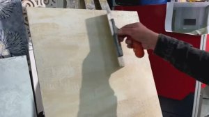 ДЕКОРАТИВНАЯ штукатурка своими руками _ ТРАВЕРТИН _ Камень.