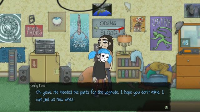 Sally Face - Full Game Walkthrough [Episode 2 , All Achievements, No Commentary] смотреть онлайн