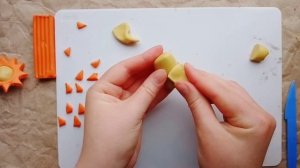 Лепим львенка из пластилина