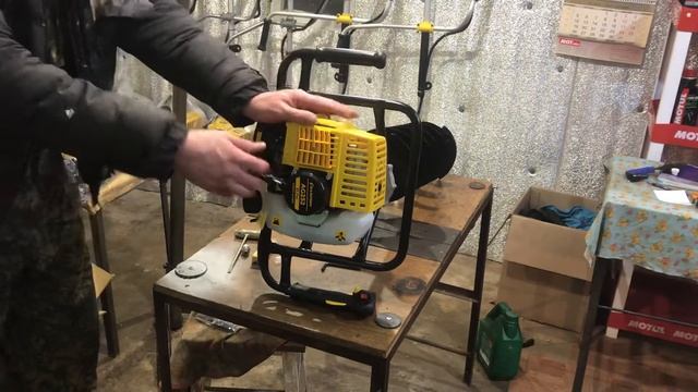 Мотобур Champion AG252 смотреть онлайн