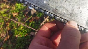 Цепь DDE  на stihl ms180. Такое вижу впервые