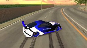 Самая топовая дрифт настройка на Toyota Supra в игре Car Parking Multiplayer