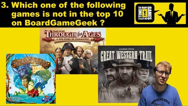 Board Game Quiz #3 - BGG Top 100 Quiz [Part 1] смотреть онлайн