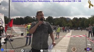 staatenlos.info  11.09.2021 Versammlung unter freiem Himmel - Kundgebung – Reichstag Teil 2 / 6