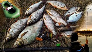 Лещ,язь,крупная плотва!/бешеный клев весной 2020!!!