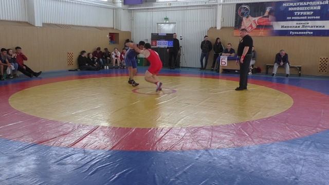 74 кг Ханапиев Азамат (Полтавская) - Мусаев Джамиль (Белореченск) смотреть онлайн